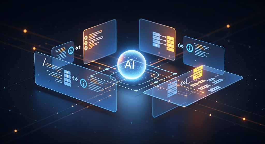 ai generating code documentation abstract visualization